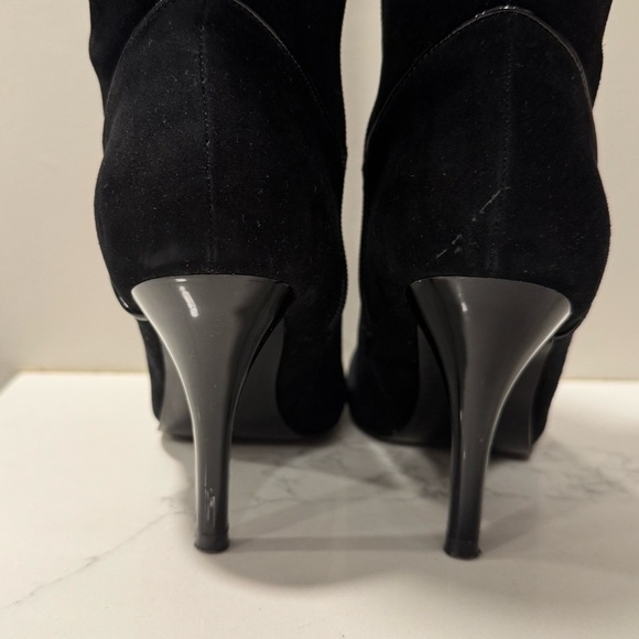 RSVP Sued Heeled Boots - Picture 10 of 16